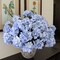 2-Pack: Blue Hydrangea Bush, 20-Inch, 7 Silk Blooms, UV Resistant, Garden Decor, Floral Bush by Floral Home&#xAE;
